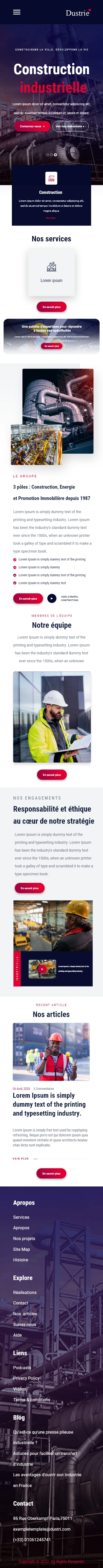 Template-industrie